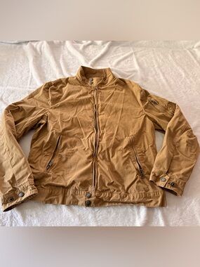 Vintage Y2K Banana Republic Khakis Men’s Moto Lined Jacket M Medium